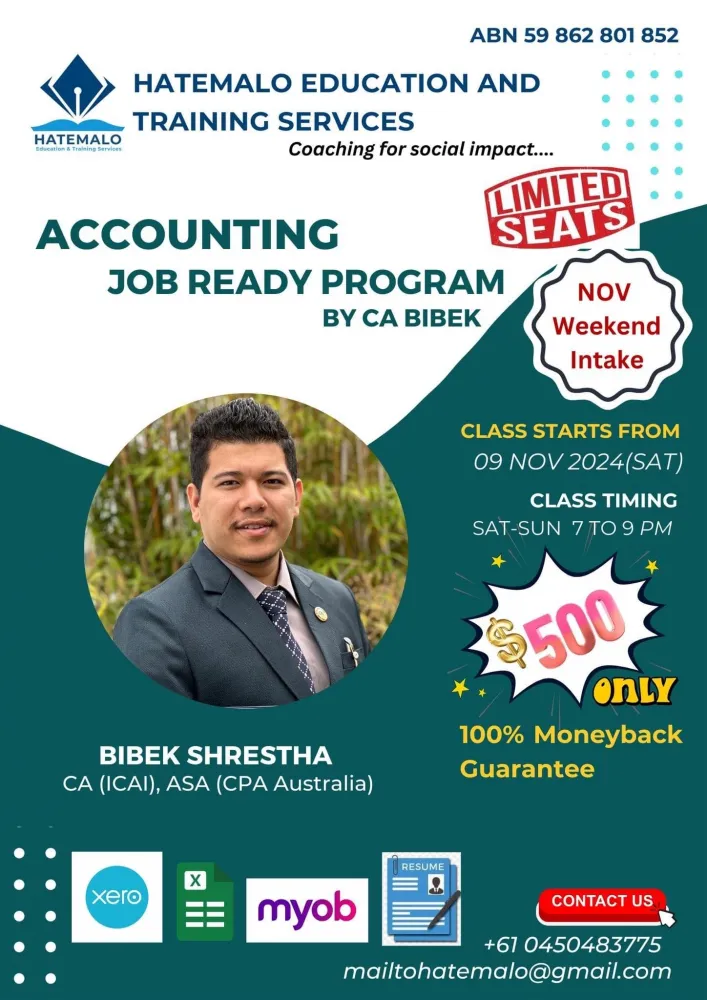 ACCOUNTING JOB READY PROGRAM by CA BIBEK